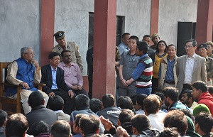 The Governor of Arunachal Pradesh Shri PB Acharya visit District Jail, Jullang at Itanagar on 30th January 2017.